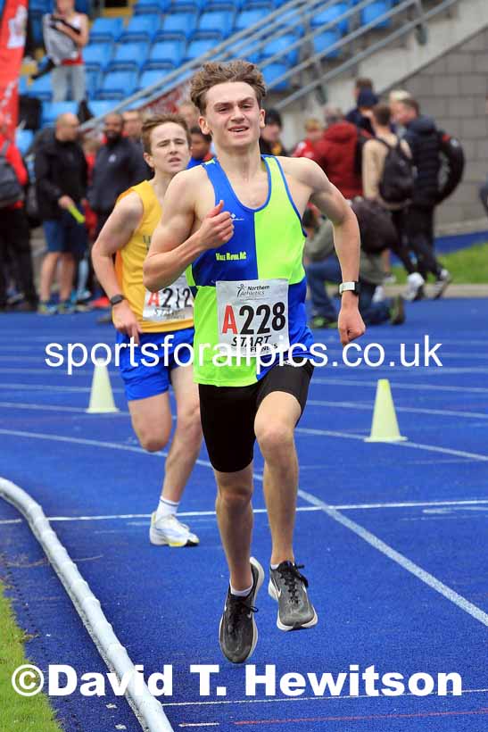 Mens under-17s 2022 Northern Road Relays, SportsCity, Manchester. Photo: David T. Hewitson/Sports for All Pics